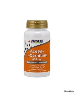 Now Acetyl-L-Carnitine 500 mg 50 veg capsules