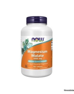 Now Magnesium Malate 1000 mg 180 tablets