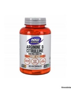 Now Arginine and Citrulline 120 veg capsules