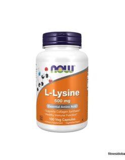 Now L-Lysine 500 mg Veg Capsules 100 veg capsules
