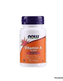 Now Vitamin A 10 000 IU 100 softgels