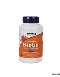 Now Biotin 10 mg 120 veg capsules