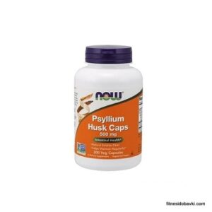 Now Psyllium Husk 500 mg 200 veg capsules