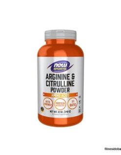 Now Arginine and Citrulline Powder 340 grams