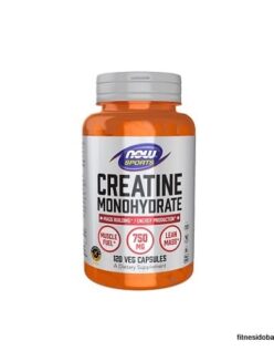 Now Creatine Monohydrate 750 mg 120 veg capsules
