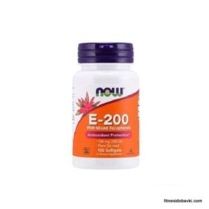 Now Vitamin E-200 with Mixed Tocopherols 100 softgels