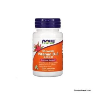 Now Vitamin D-3 5000 IU Chewable 120 chewables