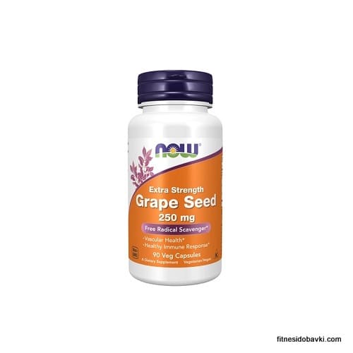 Now Grape Seed 250 mg 90 veg capsules Now Grape Seed 250 mg 90 veg capsules