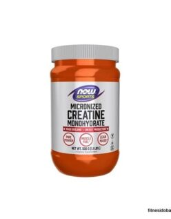 Now Micronized Creatine Monohydrate Powder 500 grams