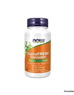 Now CurcuFresh Curcumin 60 veg capsules