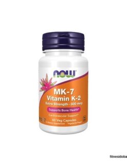 Now MK-7 Vitamin K-2 300 mcg 60 veg capsules