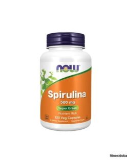 Now Spirulina 500 mg Veg Capsules 120 veg capsules