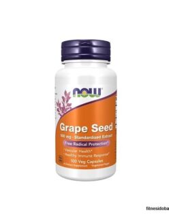 Now Grape Seed 100 mg 100 veg capsules