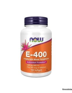 Now Vitamin E-400 D-alpha with Mixed tocopherols 100 softgels
