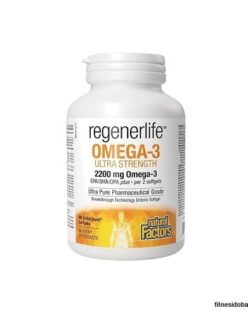 Natural Factors Regenerlife Omega-3 Ultra Strength 90 softgels