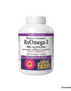 Natural Factors Women’s Complete RxOmega-3 300 mg EPA/DHA 120 softgels